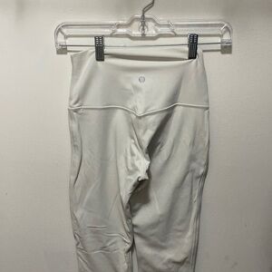 lululemon off white align legging 4